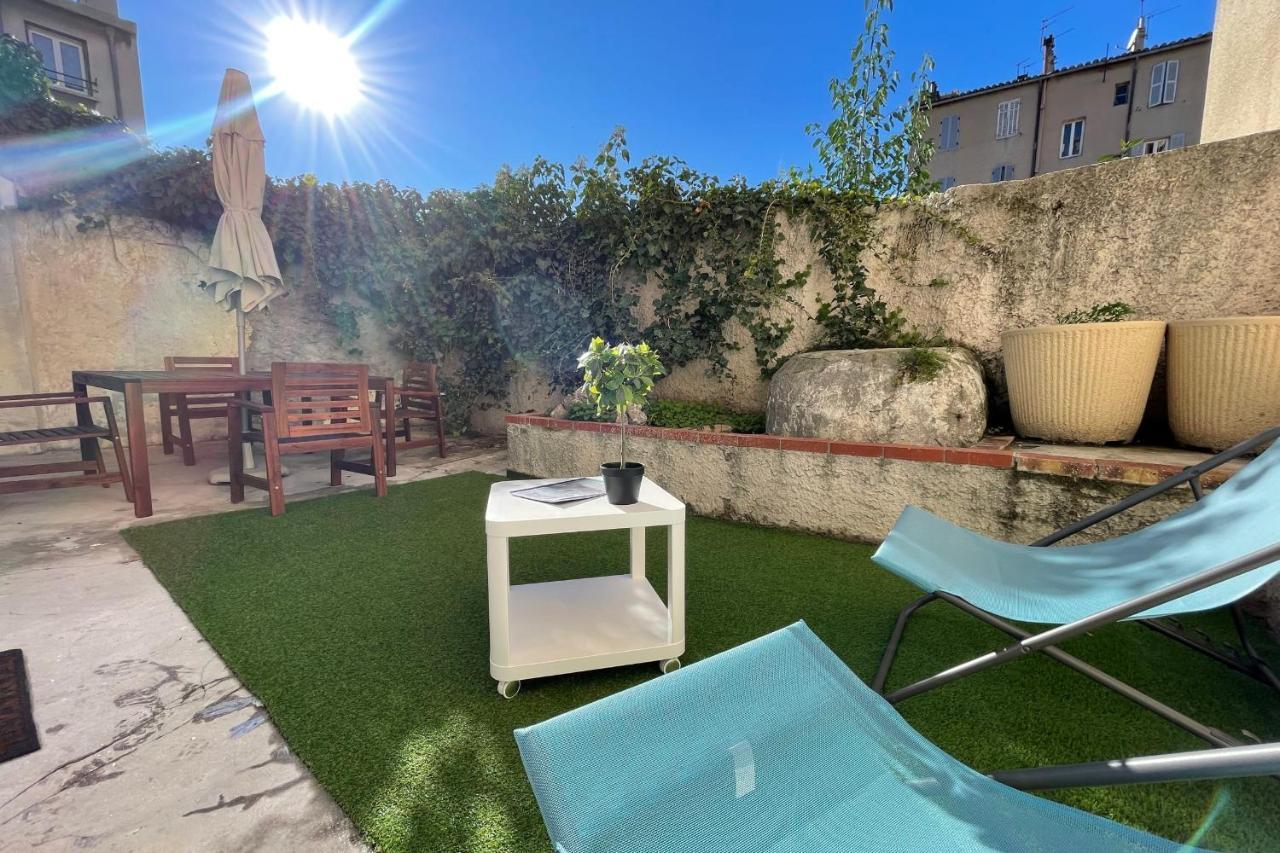 Ferienwohnung Le Grand Bleu Terrasseclimwifinetflix Proche Gare-Centre Marseilles Exterior foto